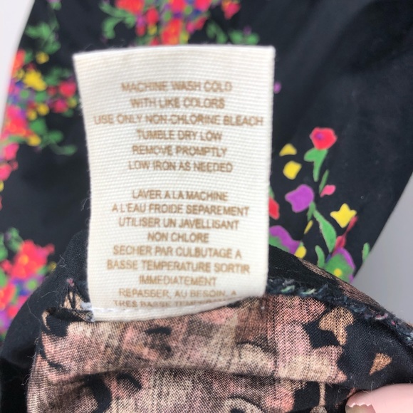 Free People Strapless Floral Mini Dress - Picture 7 of 7